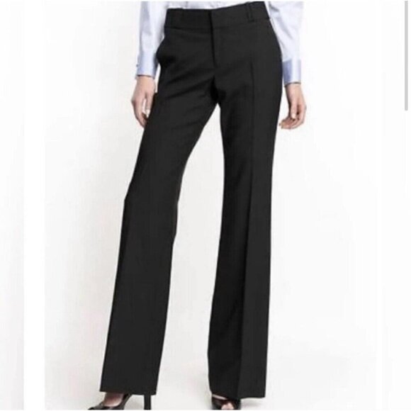 The Limited Trouser Women's Size 10-Long Black Cassidy Fit Wide Leg Career Pant - Picture 1 of 16